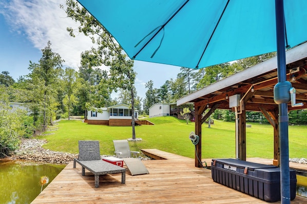 House (3 Bedrooms) | Interior - Fish, Swim & More: Quiet Retreat on Lake Sinclair! (Milledgeville)