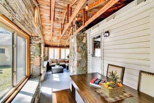 Walk to Houghton Lake: Cabin w/ Fire Pit!