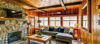 Walk to Houghton Lake: Cabin w/ Fire Pit!