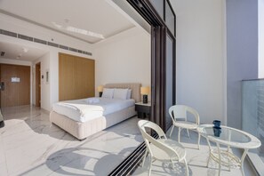 1 chambre, fer et planche à repasser, Wi-Fi gratuit, draps fournis