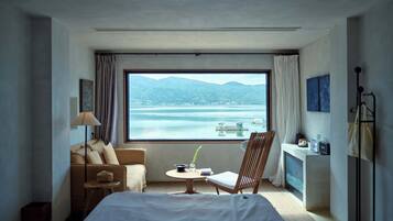 Standaard tweepersoonskamer, uitzicht op zee | Uitzicht vanuit de kamer