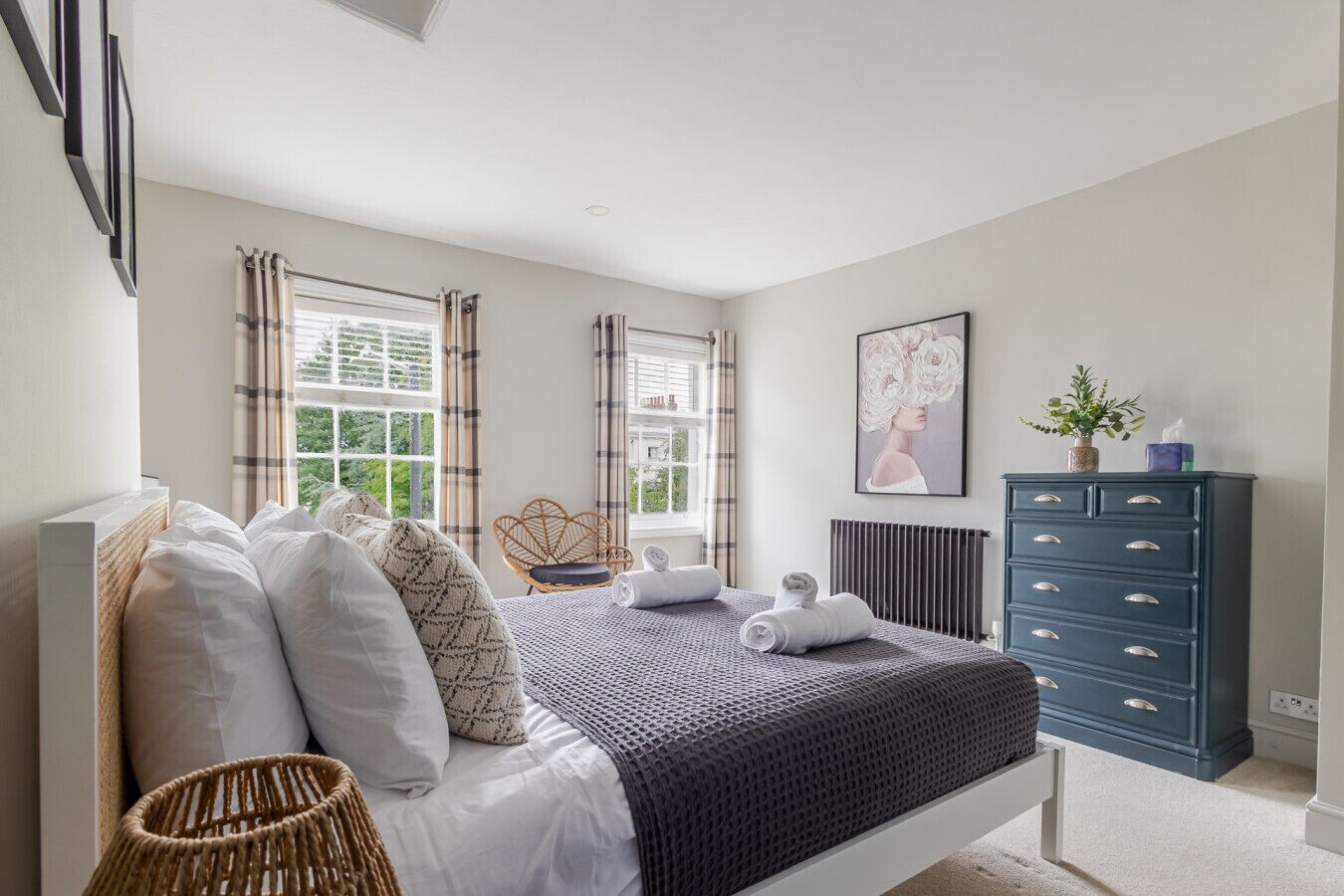 5 soveværelser, skrivebord, strygejern/strygebræt, gratis Wi-Fi