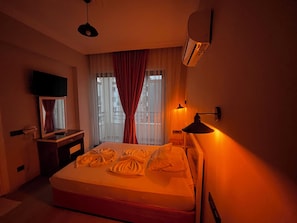 Economy Double Room Single Use, Balcony, Partial Sea View | Free WiFi
