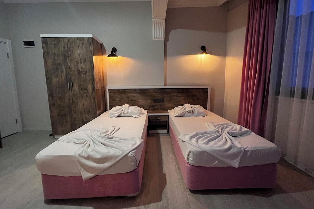 Hypoallergeen beddengoed, een strijkplank/strijkijzer, gratis wifi