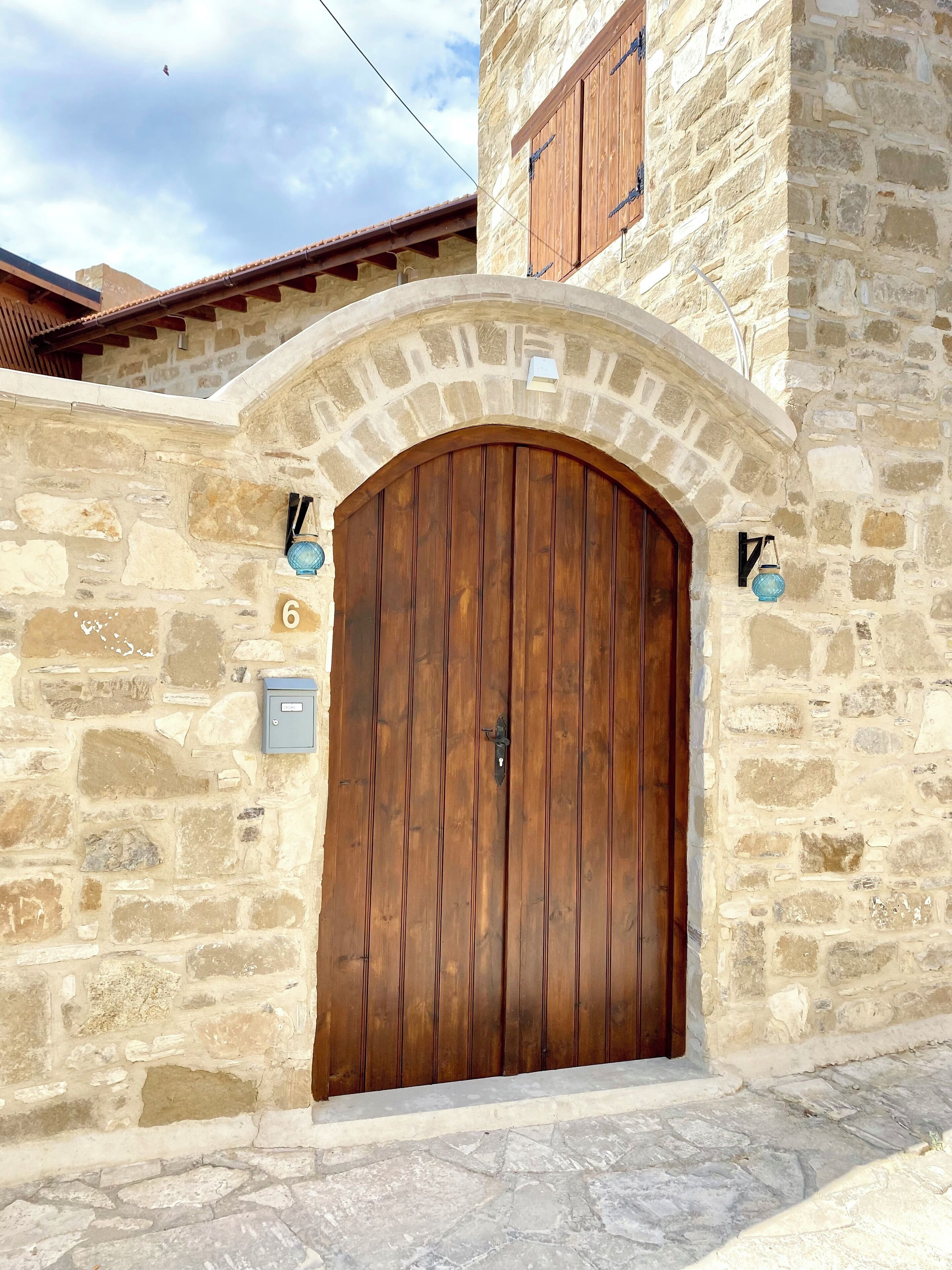 Detalhe da fachada