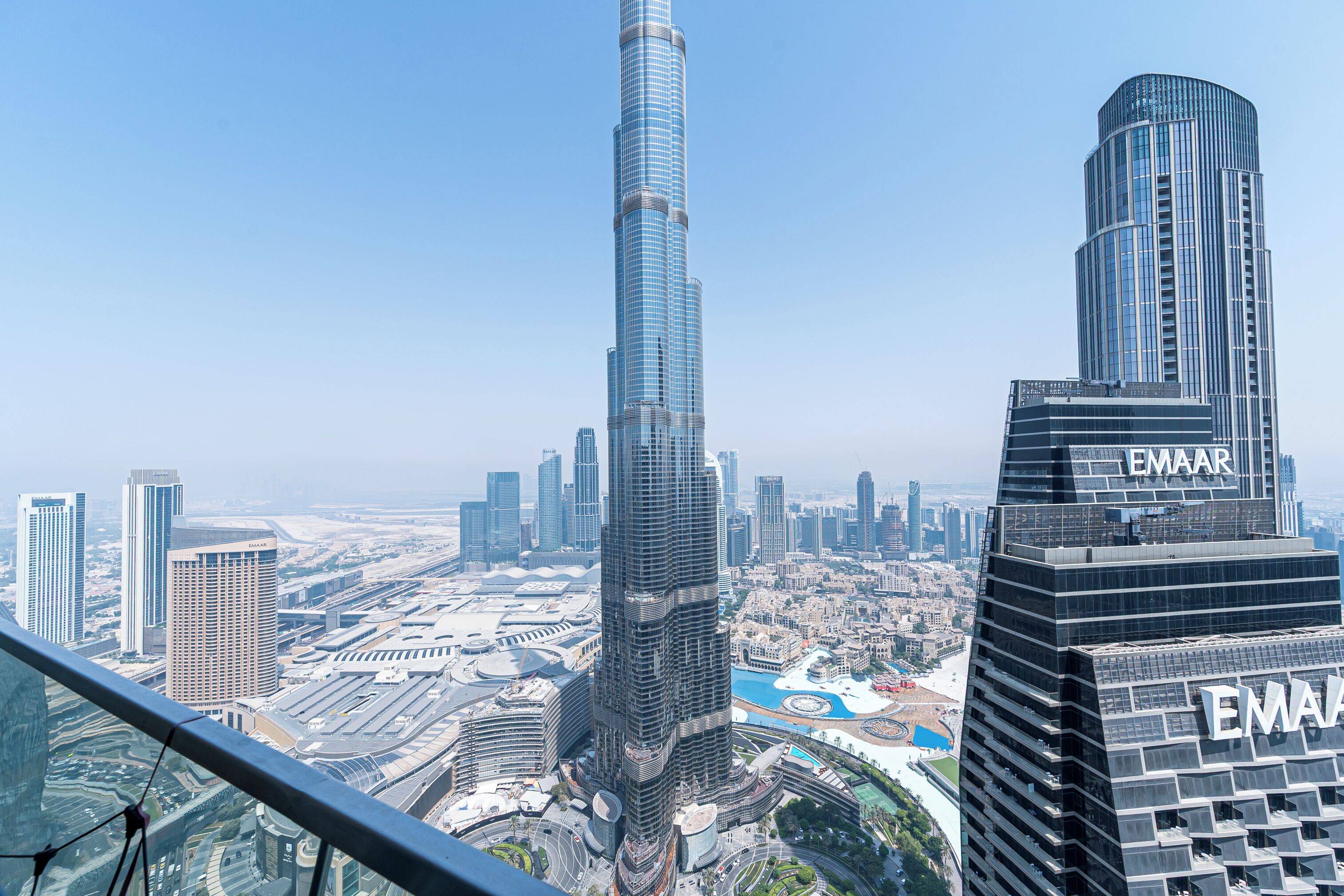 Udsigt fra overnatningsstedet