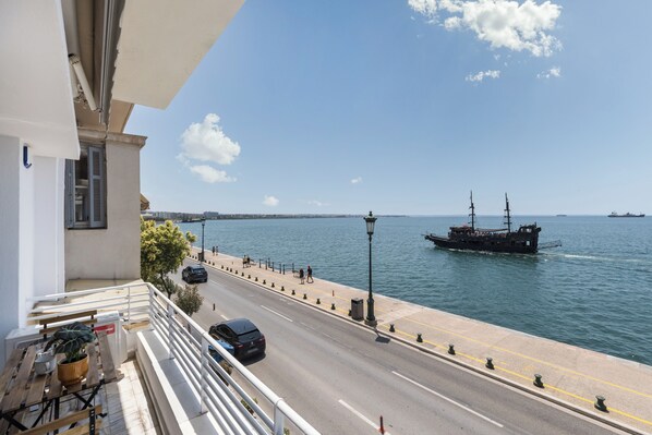 Apartment, 2 Schlafzimmer, Balkon, Meerblick | Balkon