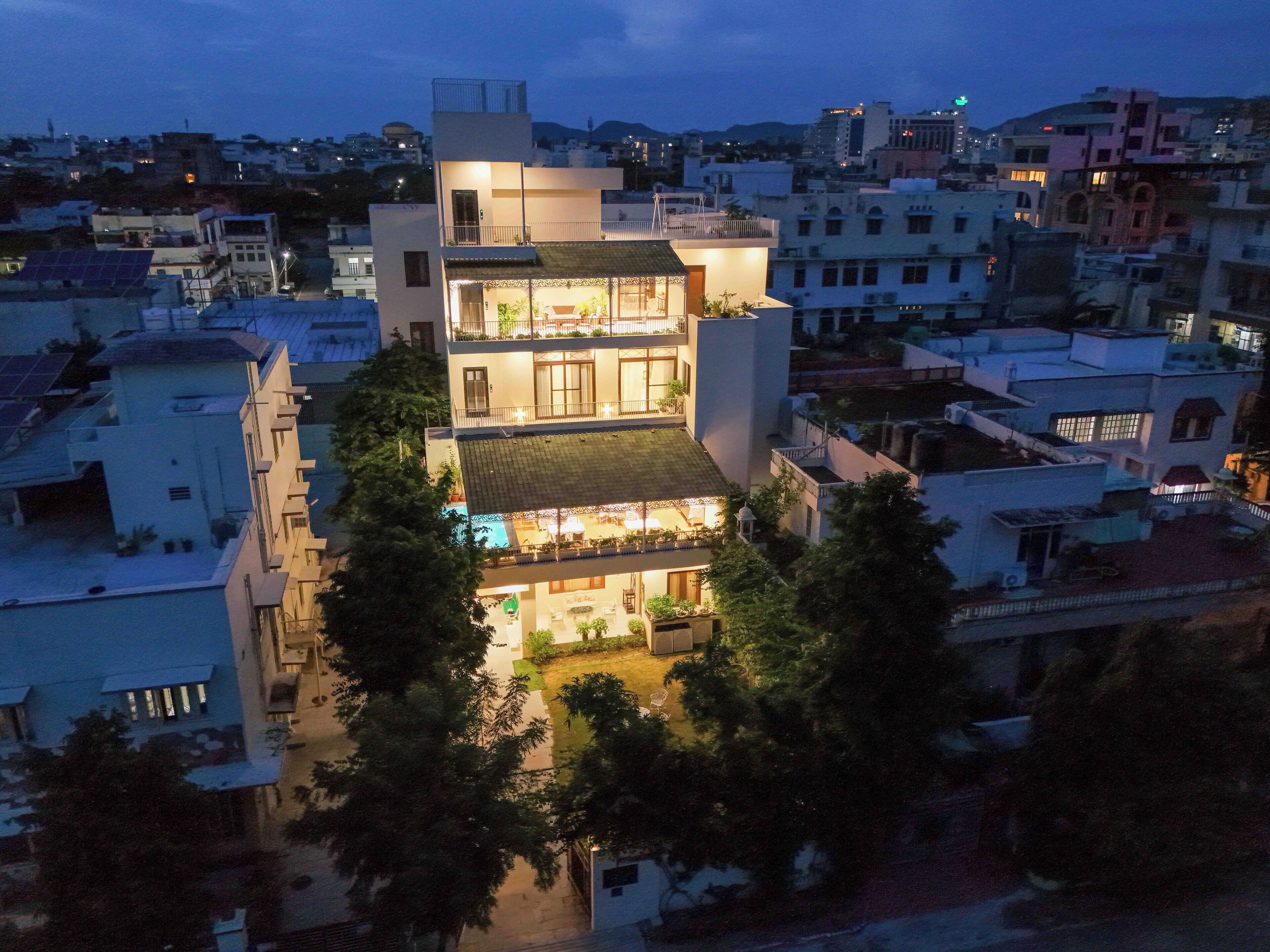 City view from property