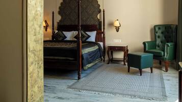 Suíte premium, varanda, vista para a cidade | Roupas de cama de algodão egípcio, roupas de cama premium