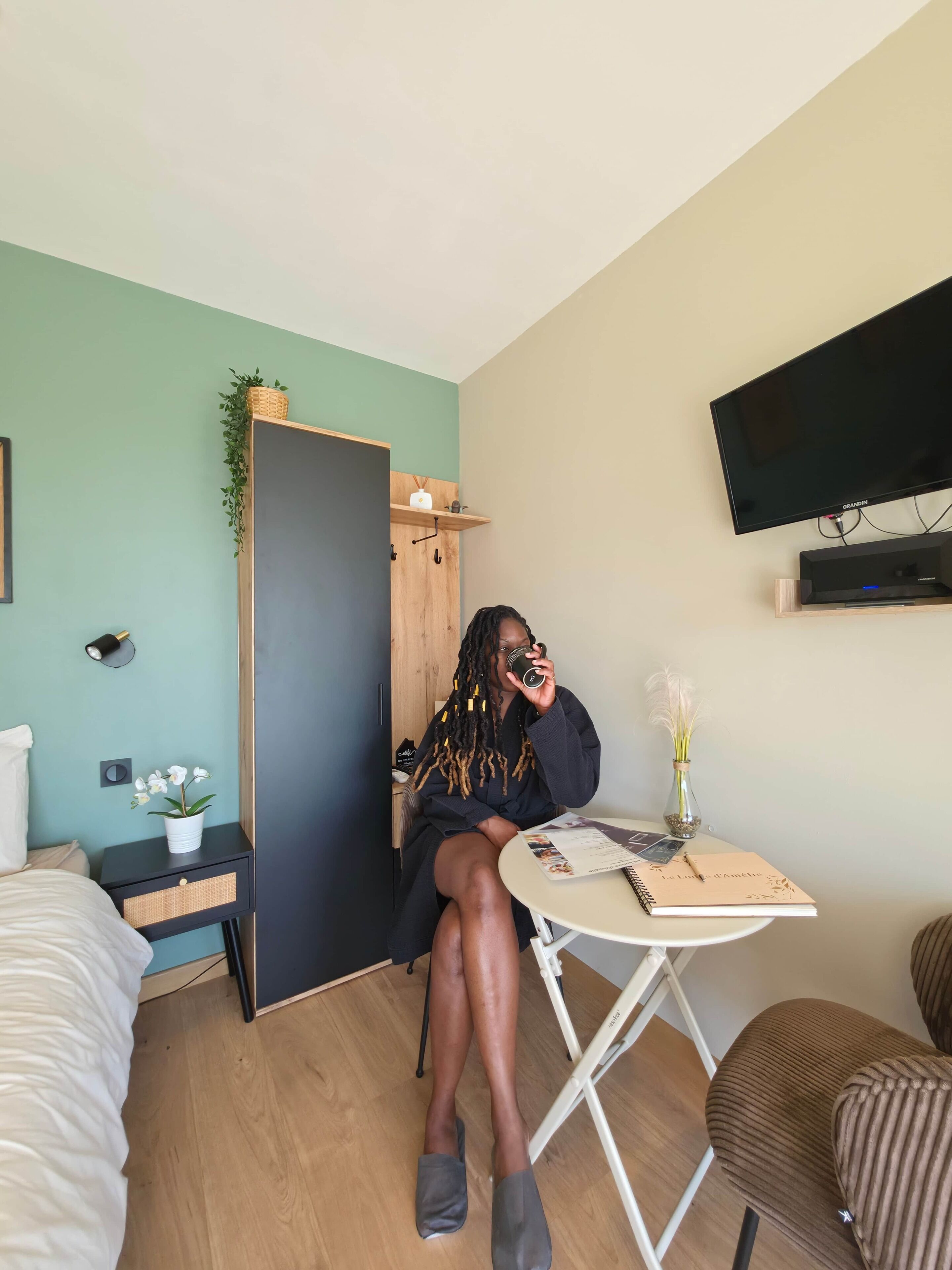1 habitación, wifi y ropa de cama 