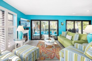 Living area - Sunset Captiva 19 2 Bedroom Condo (Captiva)