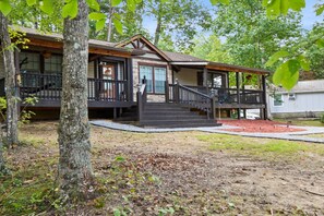 Cabin, 3 Bedrooms | Exterior - Cozy Cove Escape - Lakeside Retreat 3 Bedroom Cabin (Crossville)