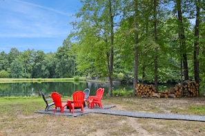 Cabin, 3 Bedrooms | Terrace/patio
