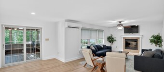 Gray Woodland Escape Golf, Pool & Cinema 5 Bedroom Home