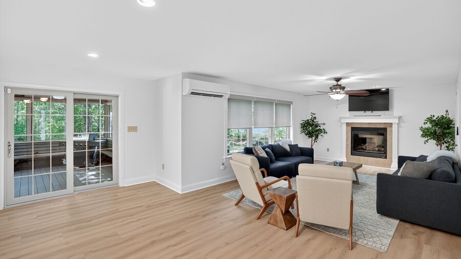 Gray Woodland Escape Golf, Pool & Cinema 5 Bedroom Home