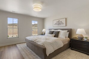 4 chambres, espace de travail pour ordinateur portable