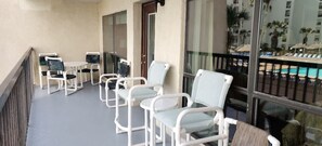 Apartment, 2 Bedrooms | Outdoor dining - Saida Beachfront Luxe Condo Two Heated Pools 2 Bedroom Condo (South Padre Island)
