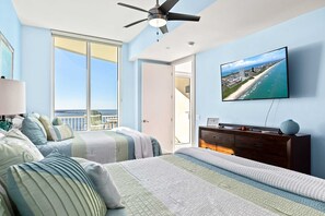 Appartement, 3 slaapkamers | 3 slaapkamers, een laptopwerkplek, een strijkplank/strijkijzer