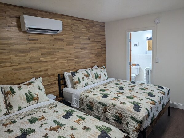 Free WiFi, bed sheets