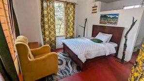 1 habitación, wifi y ropa de cama