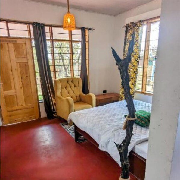 1 habitación, wifi y ropa de cama