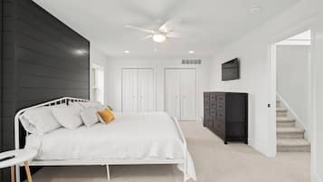 5 quartos, Wi-Fi, roupa de cama