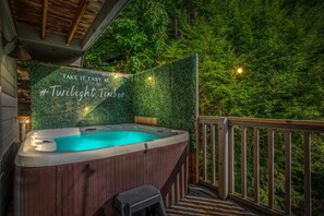 Baignoire à remous extérieure