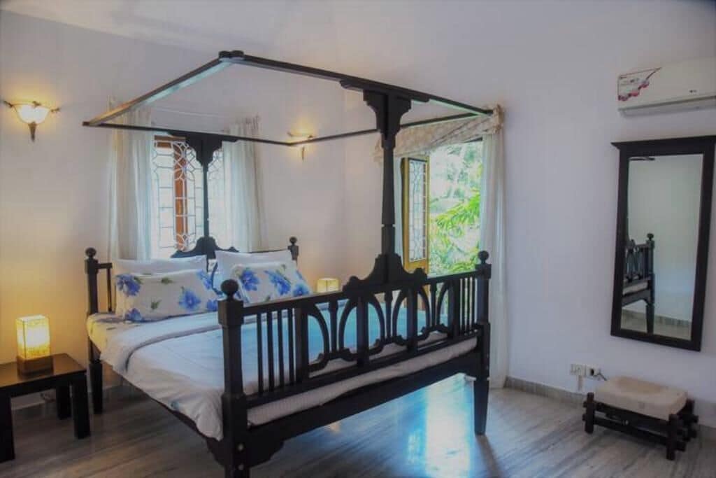 3 bedrooms, internet, bed sheets