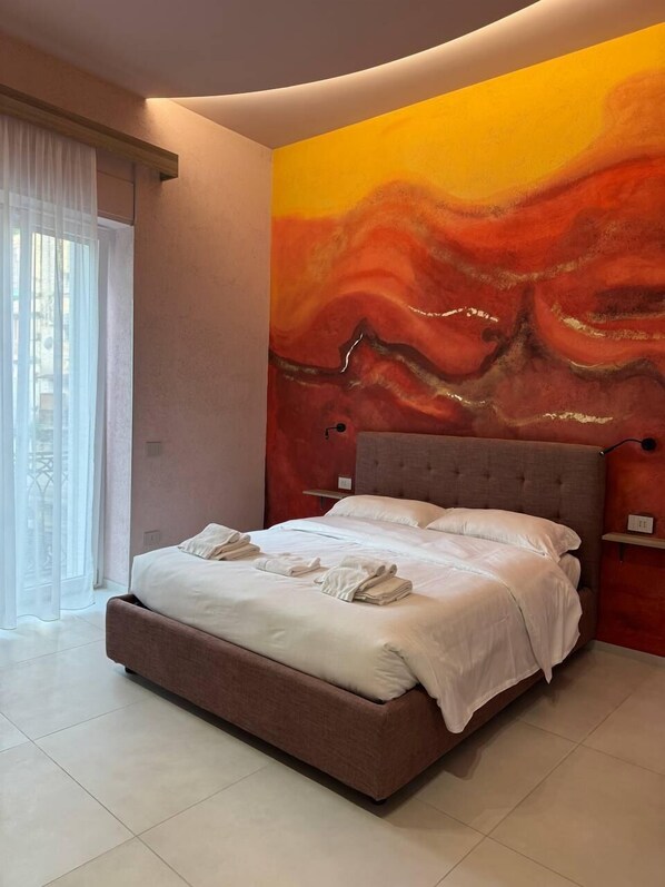 Superior Room, Balcony, City View | In-room safe, desk, iron/ironing board, free WiFi