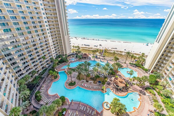 Indoor pool, a heated pool