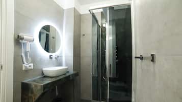 Standard Double Room | Bathroom | Shower, free toiletries, hair dryer, towels