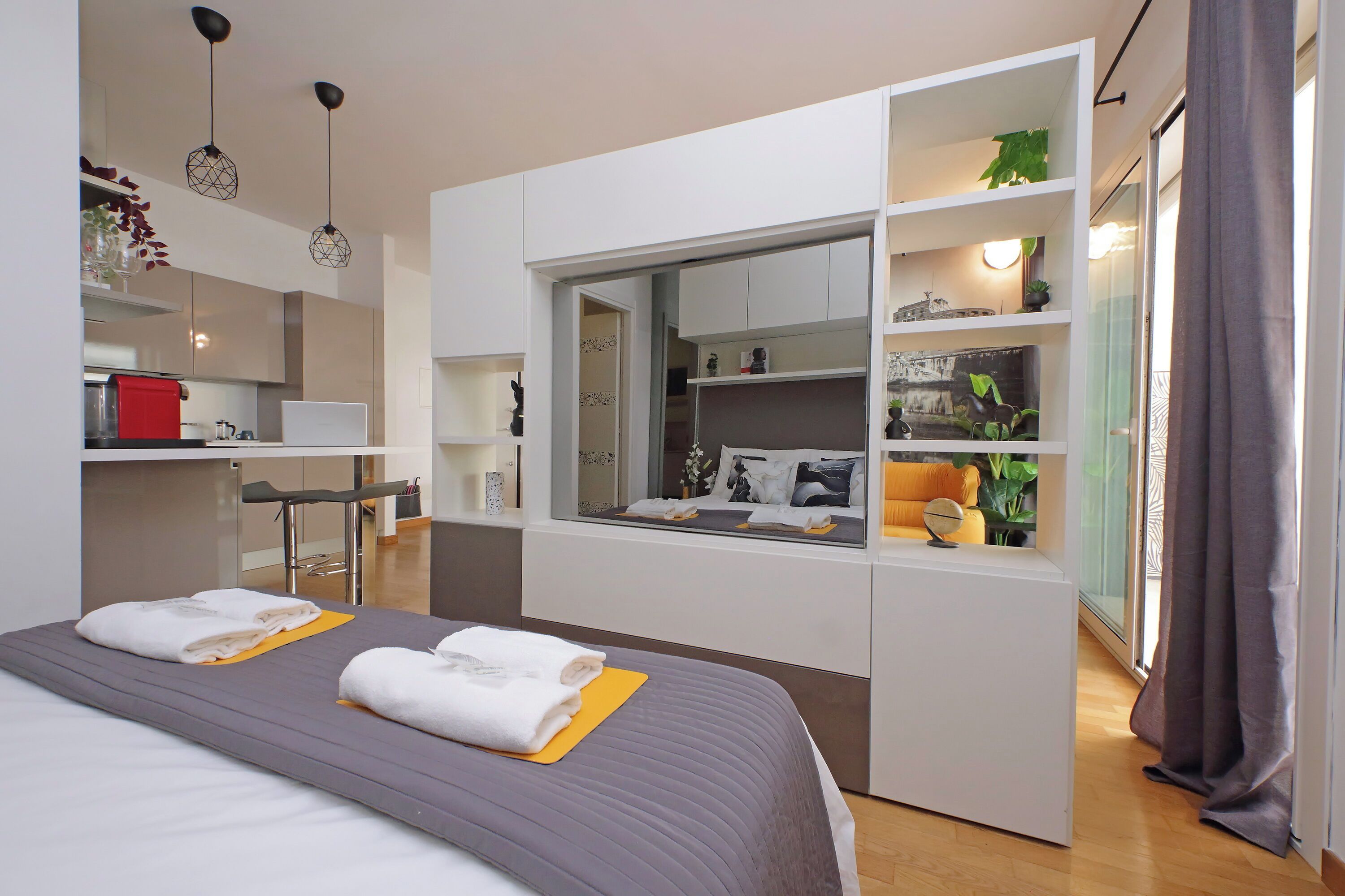 1 soverom, strykejern/-brett, wi-fi (inkludert) og sengetøy