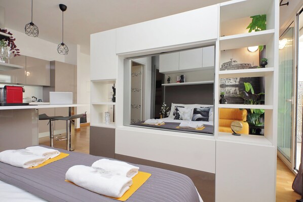 1 bedroom, iron/ironing board, free WiFi, bed sheets - Aki's Flat by Domus&Dimore (Rome)