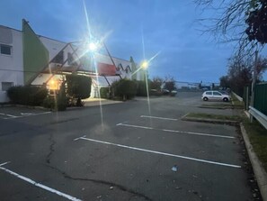 Fassade der Unterkunft