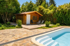 Beheizter Pool