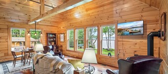 Lakefront Home on Lower Shin Pond
