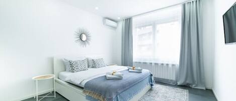 2 Schlafzimmer, Bügeleisen/Bügelbrett, Reisekinderbett, kostenloses WLAN