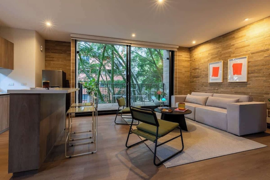 |Ep| Modern & Stylish Apt, Balcony, Ac In Provenza - Medellín, Colombia