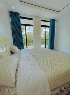 4 bedrooms, internet, bed sheets