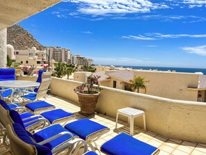 Apartment, Ocean View | Terrace/patio - Terrasol Oceanview Condo with Patio (Cabo San Lucas)