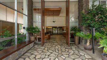 Entrada de la propiedad