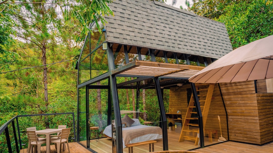 Silvery Bungalows en el Bosque