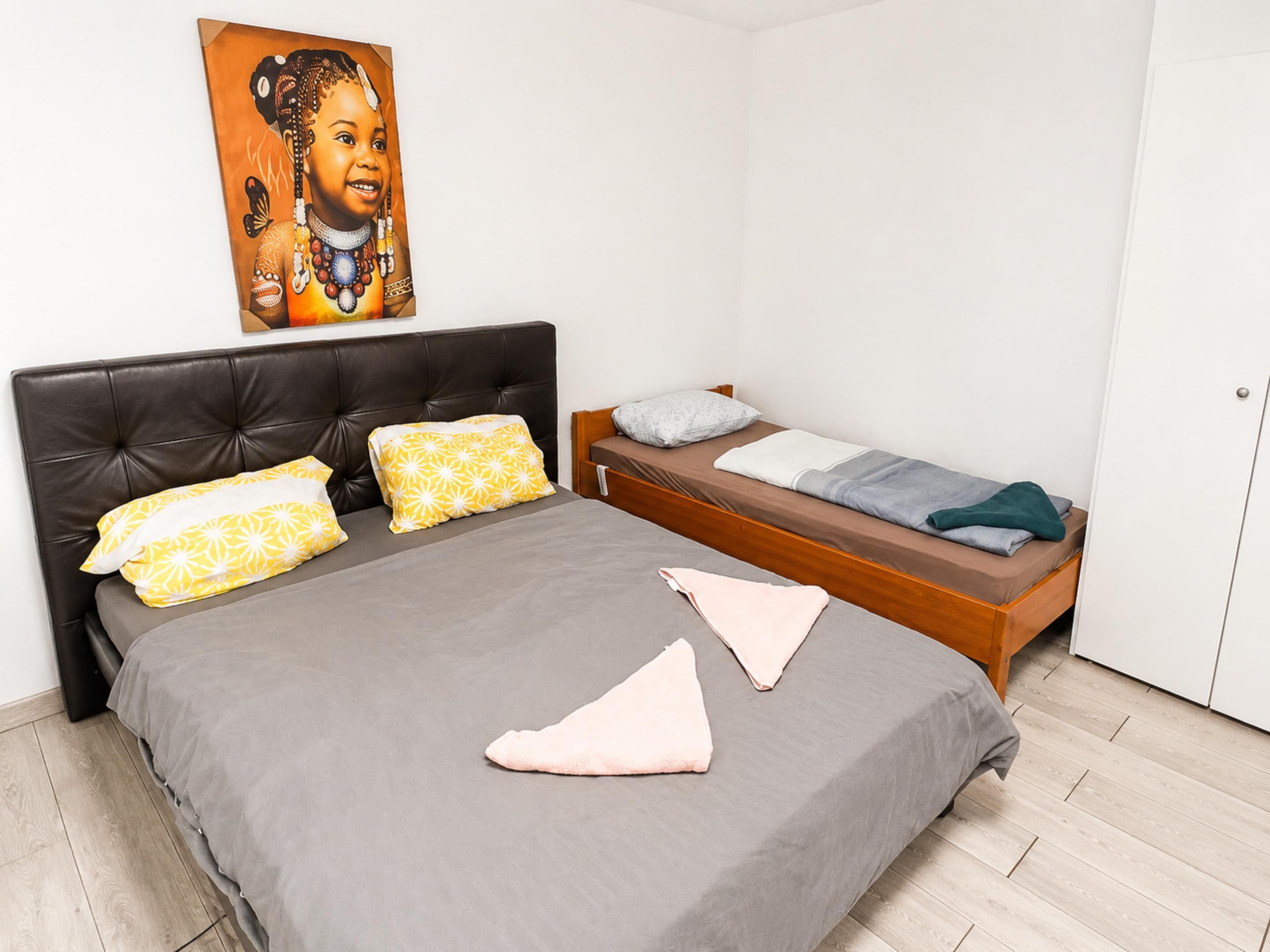1 Schlafzimmer, Bügeleisen/Bügelbrett, WLAN, Bettwäsche