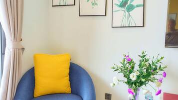 Studio – deluxe, strandutsikt | Wi-fi (inkludert)