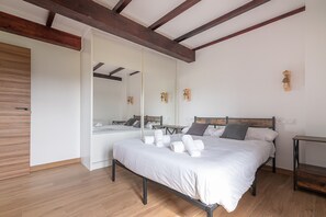 2 室のベッドルーム、ベッドシーツ