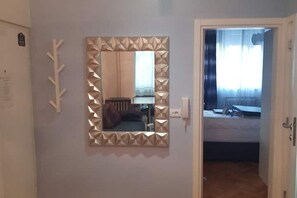 1 bedroom, iron/ironing board, Internet, bed sheets