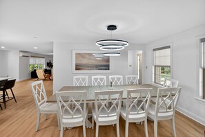 Dining - NEW! Gray Woodland Escape | Golf, Pool & Cinema (Gray)