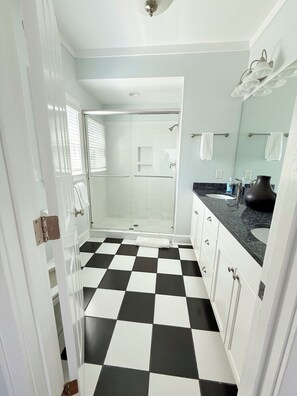 Towels, soap, toilet paper