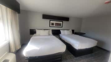 Desk, laptop workspace, free WiFi