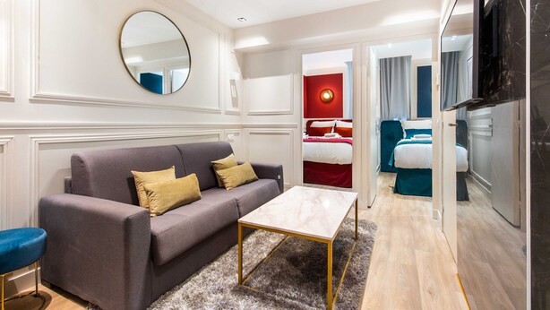 Unclassified image, 1 of 18, button - Cosy Apart - 3br/6p - Jardin du Luxembourg/odeon (Paris)